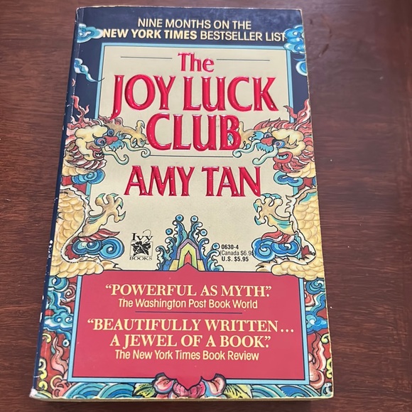 The Joy Luck Club By Amy Tan Book - Picture 2 of 5